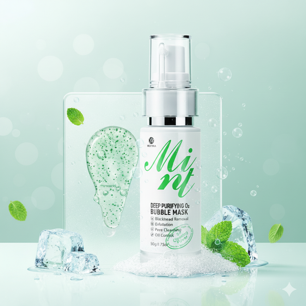3-IN-1 DEEP PURIFYING O₂ BUBBLE MASK