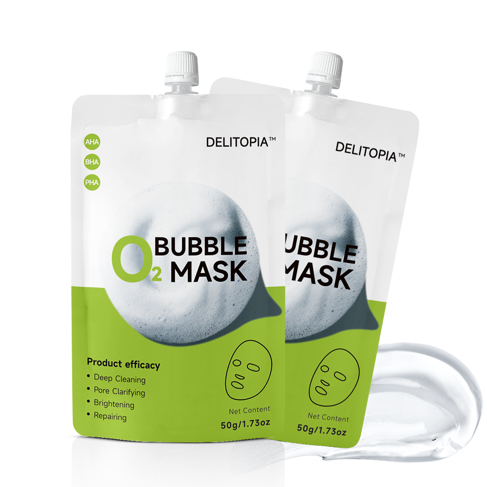 3-IN-1 DEEP PURIFYING O₂ BUBBLE MASK